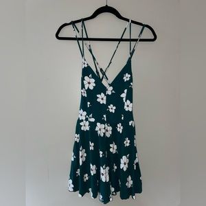 Size Medium stretchy forever 21 floral romper